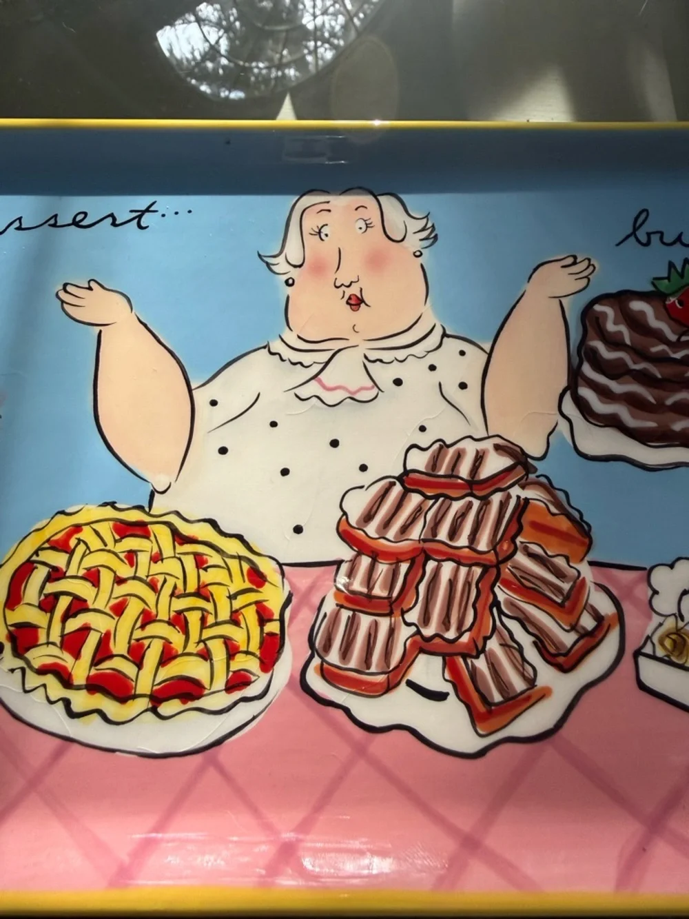 Pastry Tray by Mud Pie - Picture 3 of 6